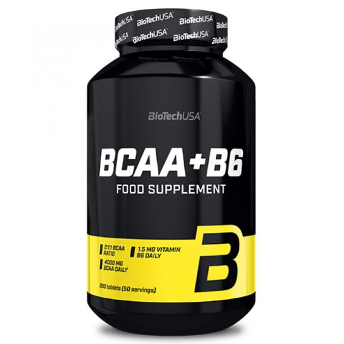 BioTech - BCAA + B6 / 200tabs.